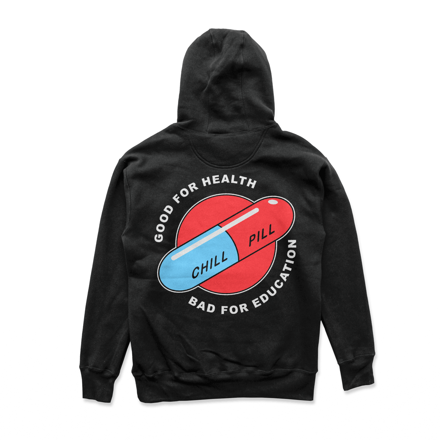 Object of Power nerdy gamer anime tabletop roleplaying Hoodie Chill Pill Hoodie Black / S