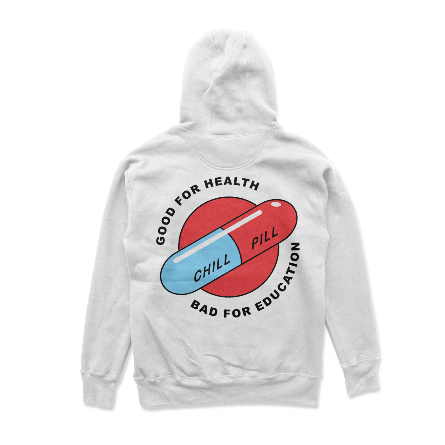 Object of Power nerdy gamer anime tabletop roleplaying Hoodie Chill Pill Hoodie White / S