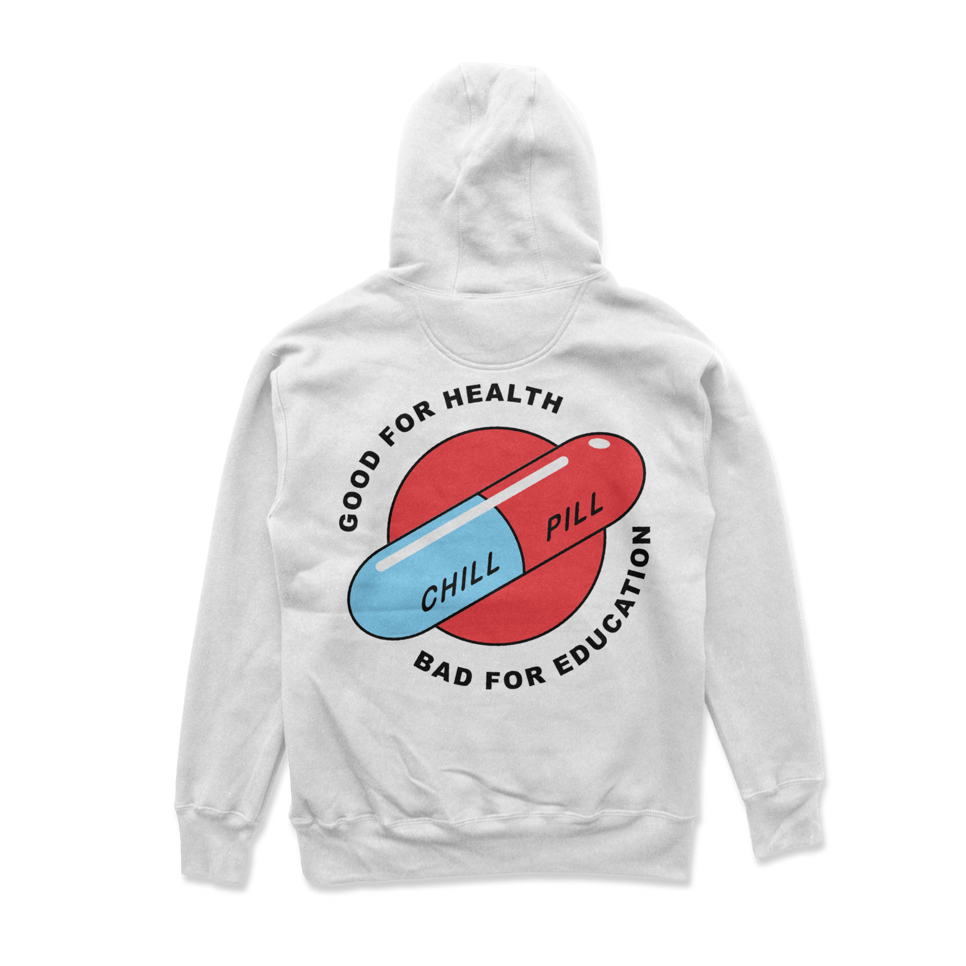 Object of Power nerdy gamer anime tabletop roleplaying Hoodie Chill Pill Hoodie White / S