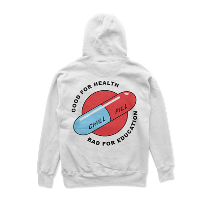 Object of Power nerdy gamer anime tabletop roleplaying Hoodie Chill Pill Hoodie White / S