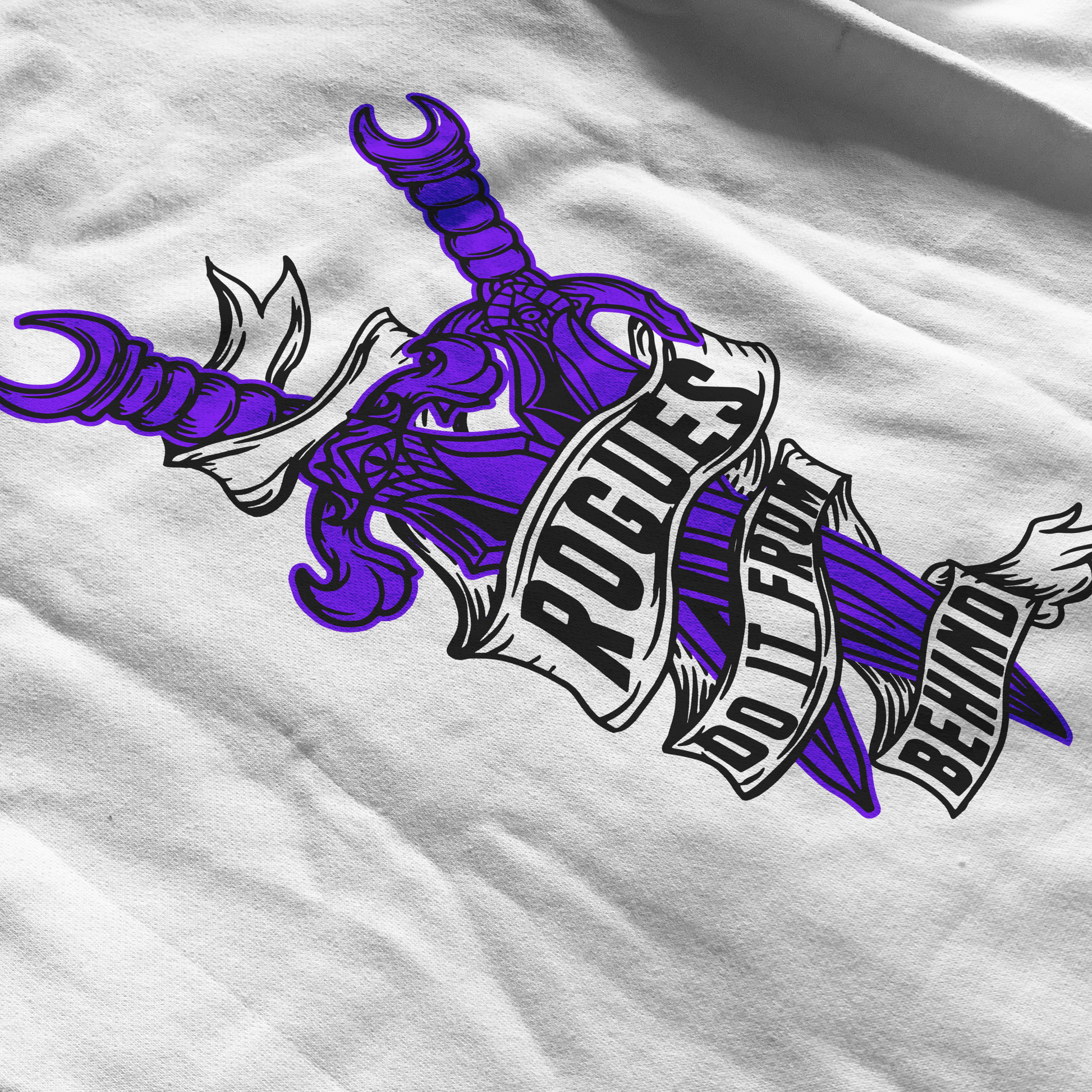 Object of Power nerdy gamer anime tabletop roleplaying Hoodie Rogue's Dagger Hoodie